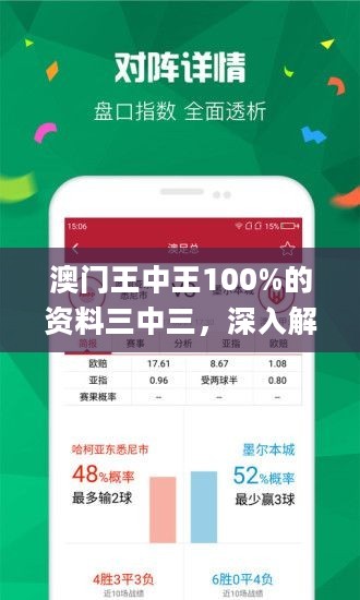三中三澳門，探索神秘之地，揭示獨(dú)特魅力，探索神秘魅力，澳門三中三之旅揭秘獨(dú)特風(fēng)采