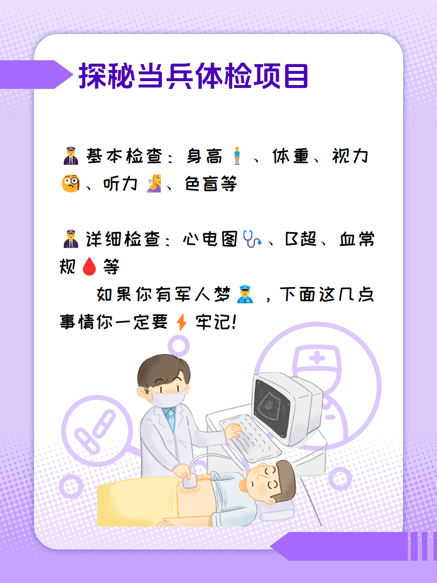軍檢體檢項(xiàng)目詳解，涵蓋各項(xiàng)檢查內(nèi)容，軍檢體檢項(xiàng)目全面解析，涵蓋各項(xiàng)檢查內(nèi)容詳解