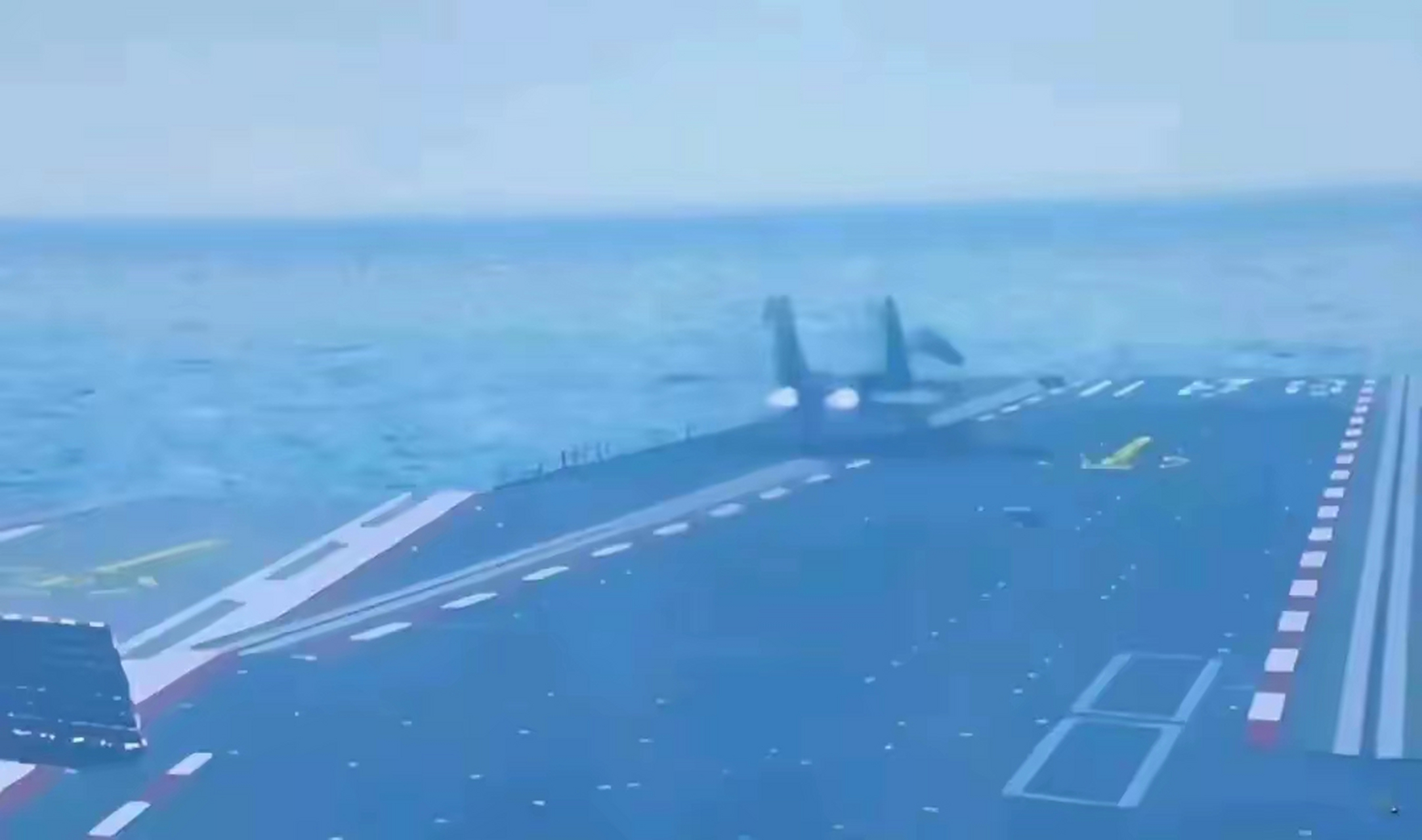 福建艦首次彈射殲-15，揭示中國海軍邁向新時代的里程碑事件，福建艦首次彈射殲-15，中國海軍新時代的里程碑事件